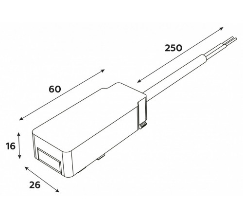 Ввод питания Ambrella Light Track System GV1262