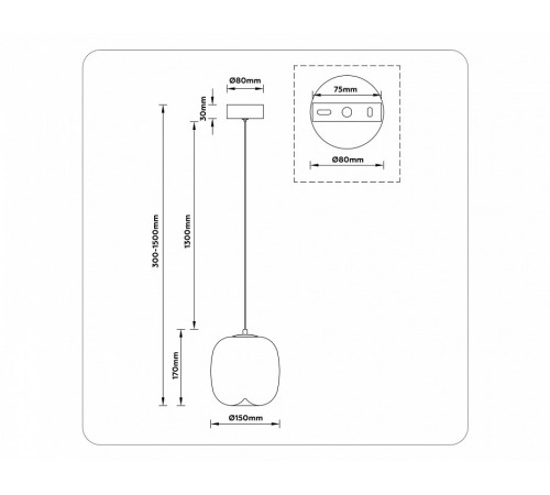 Подвесной светильник Ambrella Light High Light Modern LH11092 Подвесной светильник Ambrella Light High Light Modern LH11092