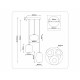 Подвесной светильник Ambrella Light High Light Modern LH11099