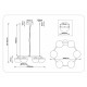 Подвесная люстра Ambrella Light High Light Modern LH12003