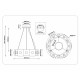 Подвесная люстра Ambrella Light High Light Crystal LH31024