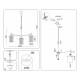 Подвесная люстра Ambrella Light High Light Heigh Light LH56033