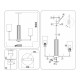Люстра на штанге Ambrella Light High Light Modern LH56211