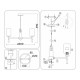 Люстра на штанге Ambrella Light High Light Modern LH56261