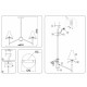 Люстра на штанге Ambrella Light High Light Modern LH57133