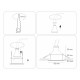 Встраиваемый светильник Ambrella Light IP Protect TN1181