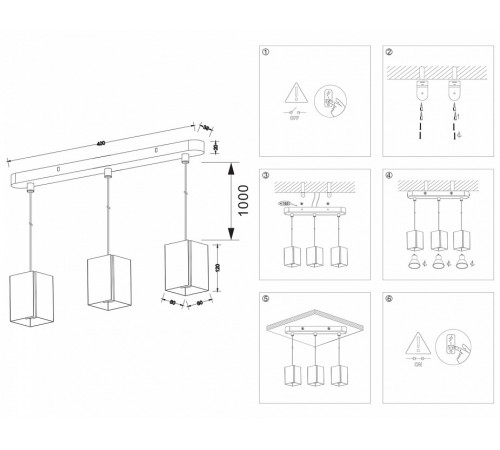 Подвесной светильник Ambrella Light Techno spot TN5138 Подвесной светильник Ambrella Light Techno spot TN5138