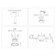 Встраиваемый светильник Ambrella Light Techno spot GX Standard tech TN51801
