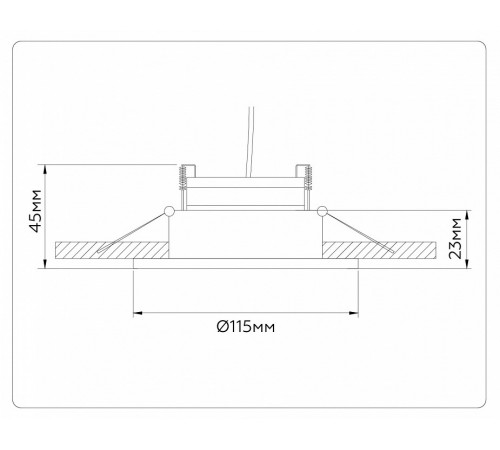 Встраиваемый светильник Ambrella Light GX Standard Tech Techno Spot TN51913 Встраиваемый светильник Ambrella Light GX Standard Tech Techno Spot TN51913