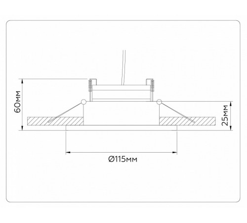 Встраиваемый светильник Ambrella Light GX Standard Tech Techno Spot TN52332 Встраиваемый светильник Ambrella Light GX Standard Tech Techno Spot TN52332