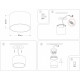 Накладной светильник Ambrella Light GX Standard Tech TN5358