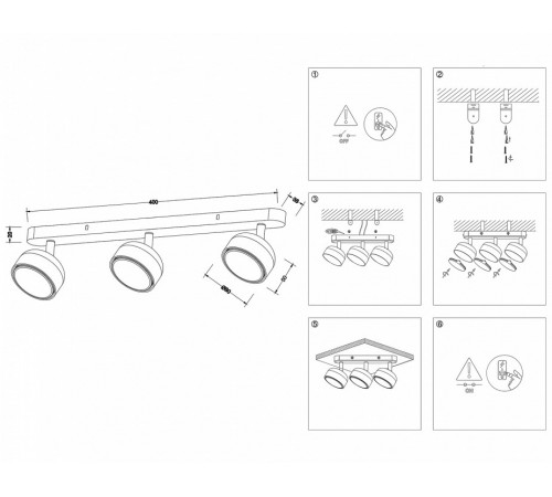 Спот Ambrella Light Techno spot TN71018 Спот Ambrella Light Techno spot TN71018
