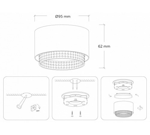 Накладной светильник Ambrella Light Techno family TN71271 Накладной светильник Ambrella Light Techno family TN71271