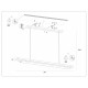 Подвесной светильник Ambrella Light Techno family TN71336