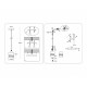 Подвесной светильник Ambrella Light Loft Traditional TR3409