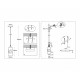 Подвесной светильник Ambrella Light Loft Traditional TR3411