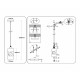 Подвесной светильник Ambrella Light Loft Traditional TR3413