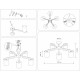 Люстра на штанге Ambrella Light Loft TR83113