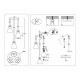 Подвесной светильник Ambrella Light Loft Traditional TR8467