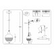 Подвесной светильник Ambrella Light Loft Traditional TR8504