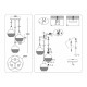 Подвесной светильник Ambrella Light Loft Traditional TR8505