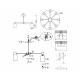 Люстра на штанге Ambrella Light Traditional Modern TR9584