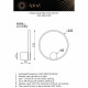 Настенный светильник Aployt Alice APL.055.01.09