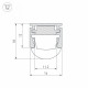 Профиль Arlight PDS-REGULOR-2000 ANOD 013874