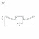 Профиль Arlight ARH-FLAT-2000 ANOD 016149