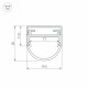 Профиль Arlight ARH-WIDE-B-H20-2000 ANOD 016188