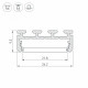Профиль Arlight PLS-LOCK-2000 ANOD 016397