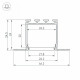 Профиль Arlight PLS-LOCK-H25-FM-2000 ANOD 016447