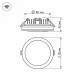 Встраиваемый светильник Arlight LTD-95SOL-10W Day White 017990