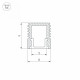 Профиль Arlight SL-MINI-8-2000 ANOD 019322