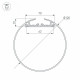Профиль с экраном Arlight SL-ROUND-D120-2500 ANOD+OPAL 020475