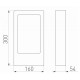 Уличный светодиодный светильник Arlight LGD-Path-Frame-J300B-7W Warm3000 021928(1)