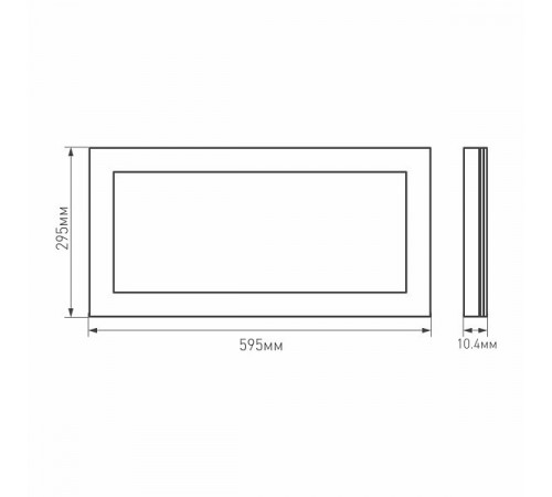 Светодиодная панель Arlight IM-300x600A-18W Day White 023151(1) Светодиодная панель Arlight IM-300x600A-18W Day White 023151(1)