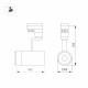 Трековый светильник Arlight LGD-Zeus-4TR-R88-20W Day4000 024144(1)