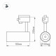 Трековый светильник Arlight LGD-ZEUS-4TR-R100-30W Day 024609