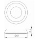 Накладка Arlight ART-Deck-Cap-Dome-R50 024932