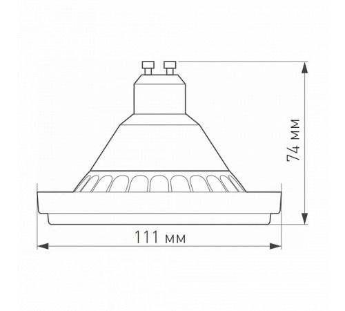 Светодиодная лампа Arlight AR111-UNIT-GU10-15W-DIM Day4000 (WH, 24 deg, 230V) 025628 Светодиодная лампа Arlight AR111-UNIT-GU10-15W-DIM Day4000 (WH, 24 deg, 230V) 025628