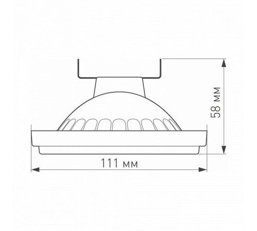 Светодиодная лампа Arlight AR111-UNIT-G53-15W- Warm3000 (WH, 24 deg, 12V) 025640 Светодиодная лампа Arlight AR111-UNIT-G53-15W- Warm3000 (WH, 24 deg, 12V) 025640