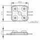Модуль герметичный Arlight ARL-ORION-R20-12V Cool (2835, 4 LED) 026535(1)