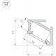 Алюминиевый профиль Arlight ALM-V60-2020 ANOD 026693(1)