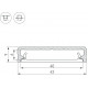 Алюминиевый профиль Arlight ALM-FLAT-S-2020 ANOD 026713(1)