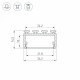 Профиль Arlight PLS-LOCK-H15-2000 ANOD 027737