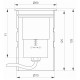 Ландшафтный светодиодный светильник Arlight ART-Ground-Zoom-R80-8W Warm3000 028065
