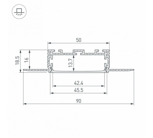 Профиль Arlight KLUS-POWER 028917
