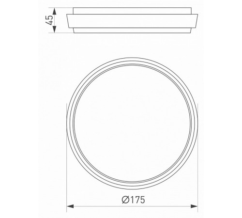 Уличный светодиодный светильник Arlight LGD-Giro-R175-10W Warm3000 029948