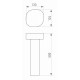 Садовый светильник Arlight Lgd-swamp-boll 029968